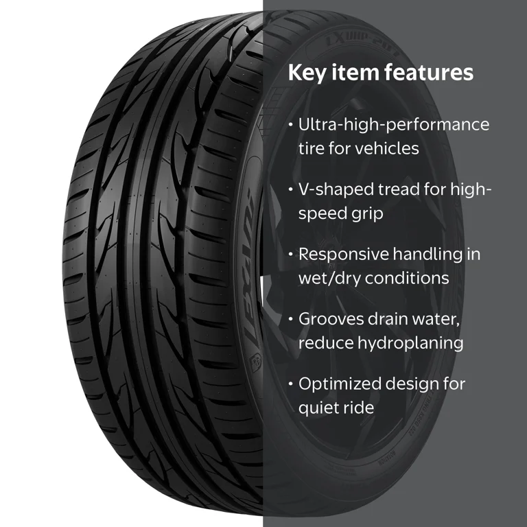 Lexani, Passenger Tire, 225/40R18 92W All Season, UHP Performance