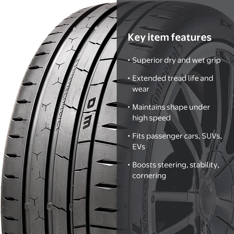 Continental ExtremeContact Sport 02 245/40ZR17 245/40R17 91W High
