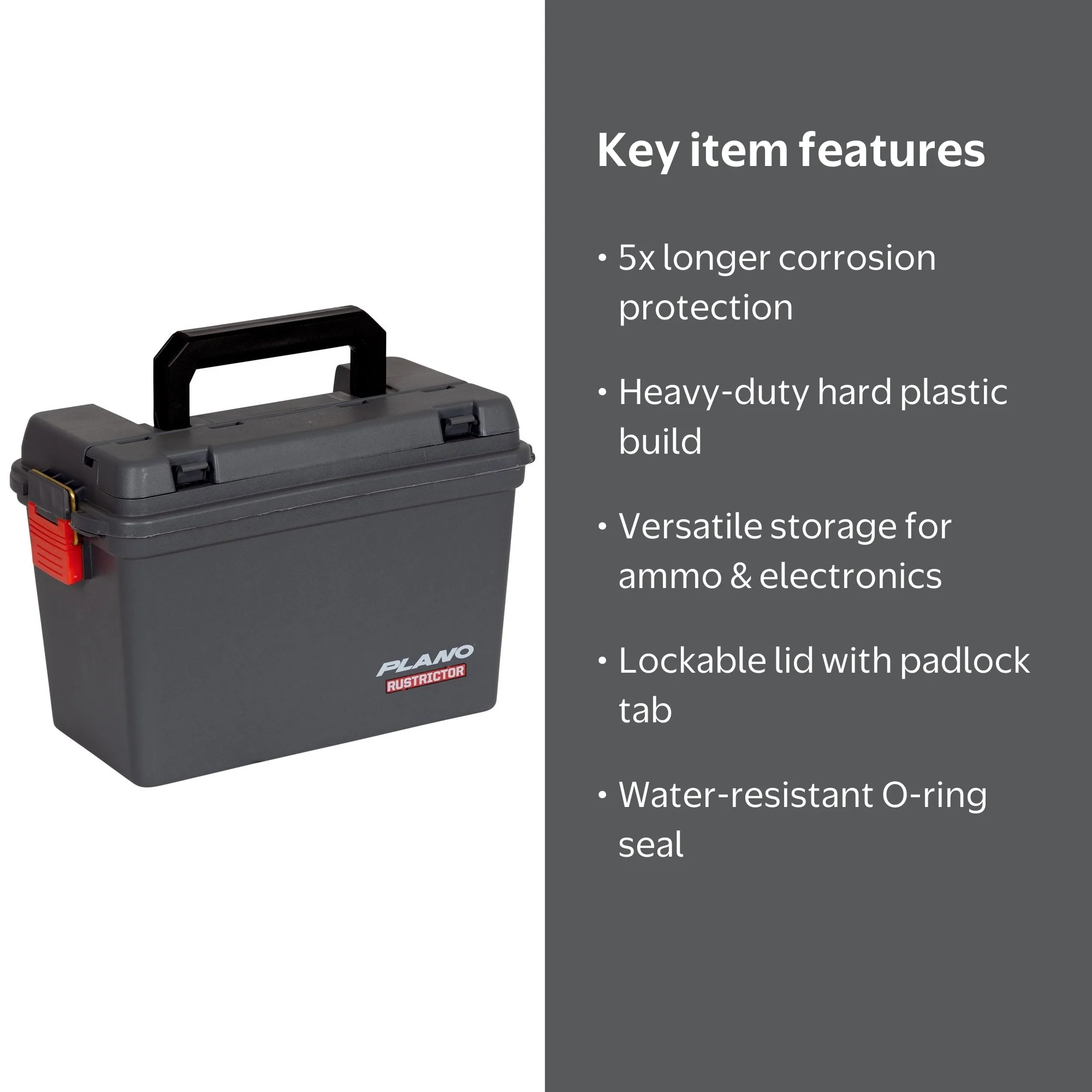 Plano Rustrictor Field Ammo Box , Anti-Rust Ammo Storage - Walmart.com
