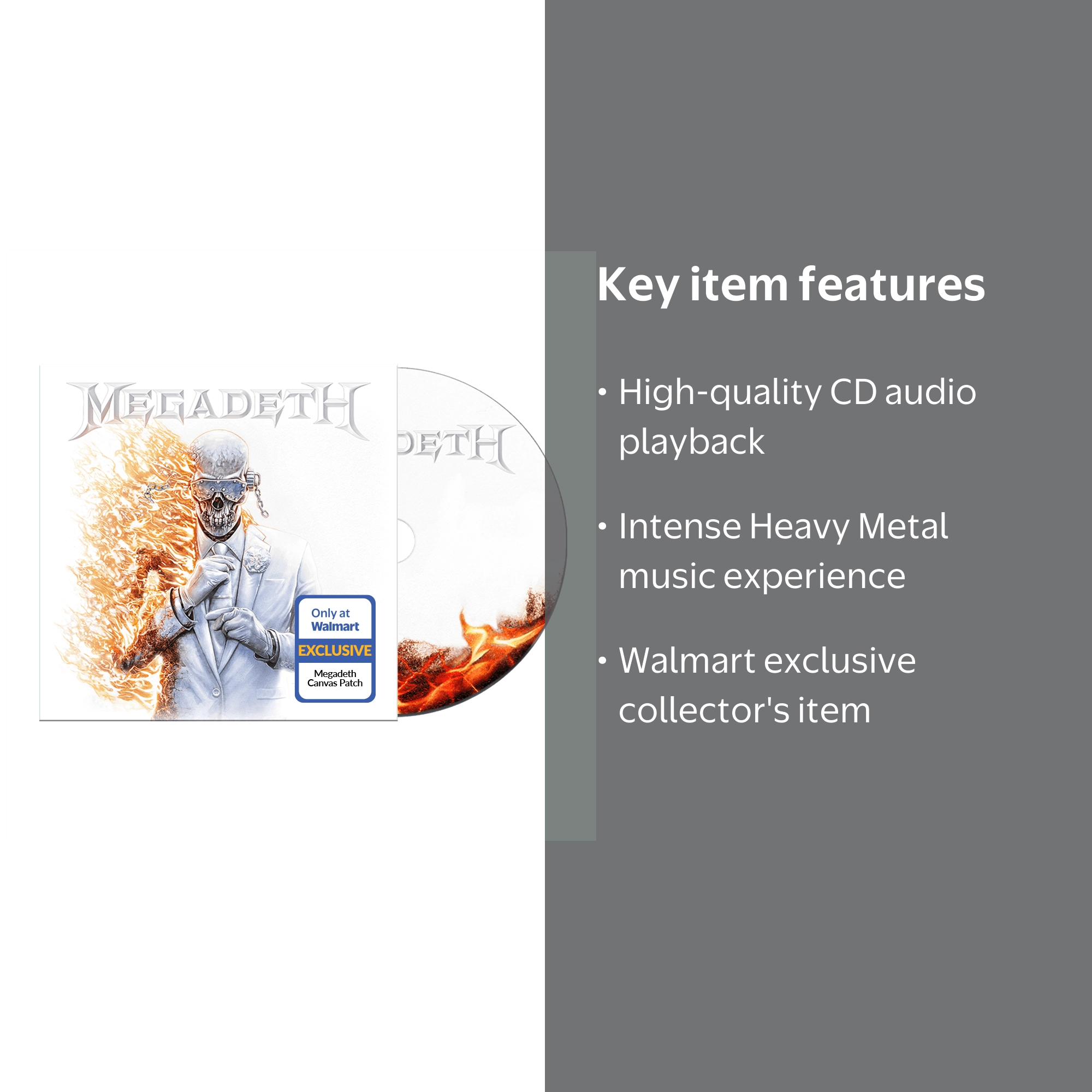 Megadeth - Megadeth (Walmart Exclusive) -CD - Walmart.com