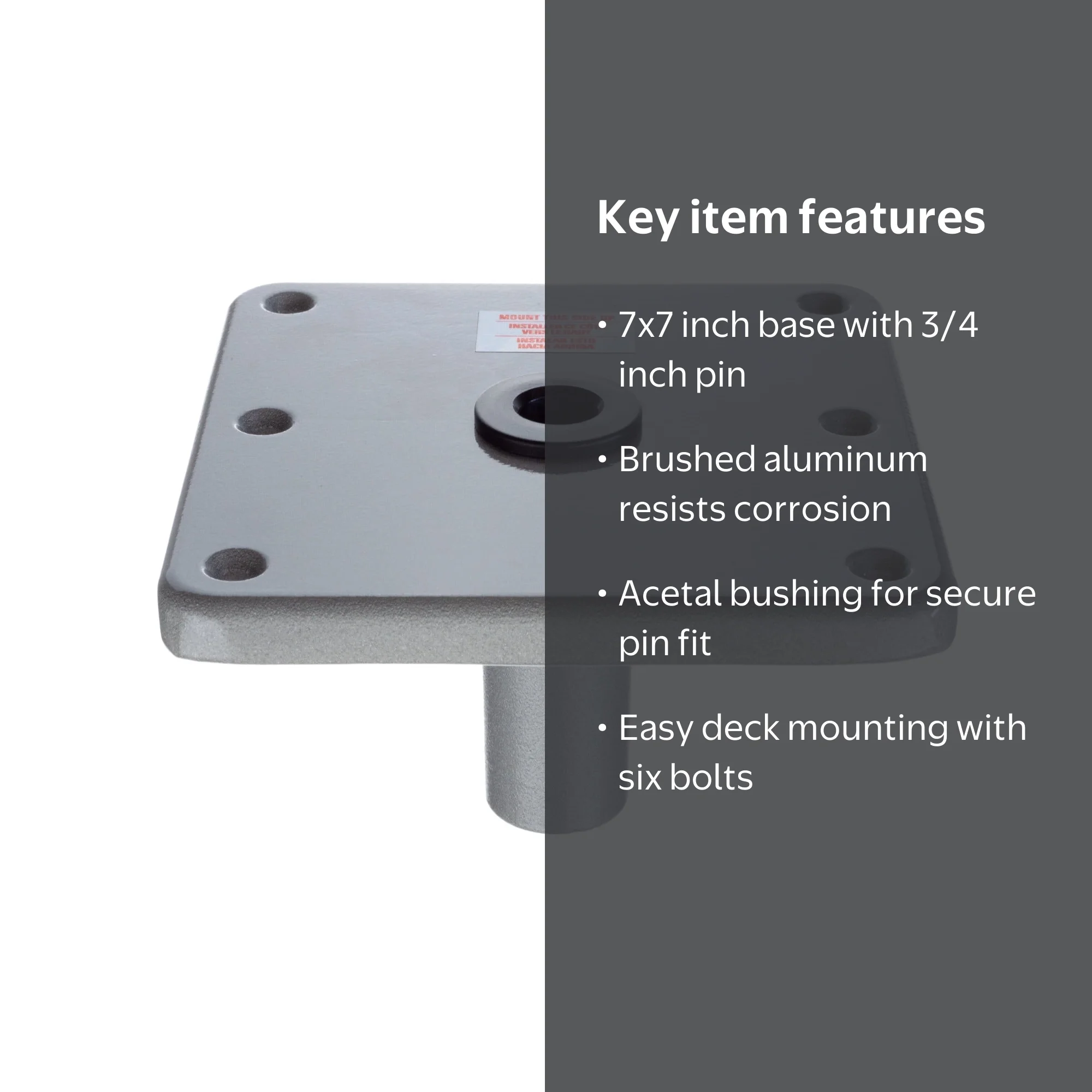 Attwood Swivl-Eze Lock'N-Pin 7