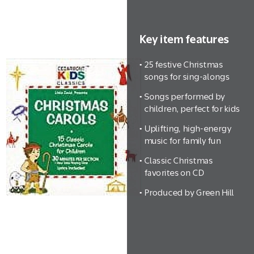 Songtime Kids - 25 Sing-A-Long Christmas Songs for Kids, CD