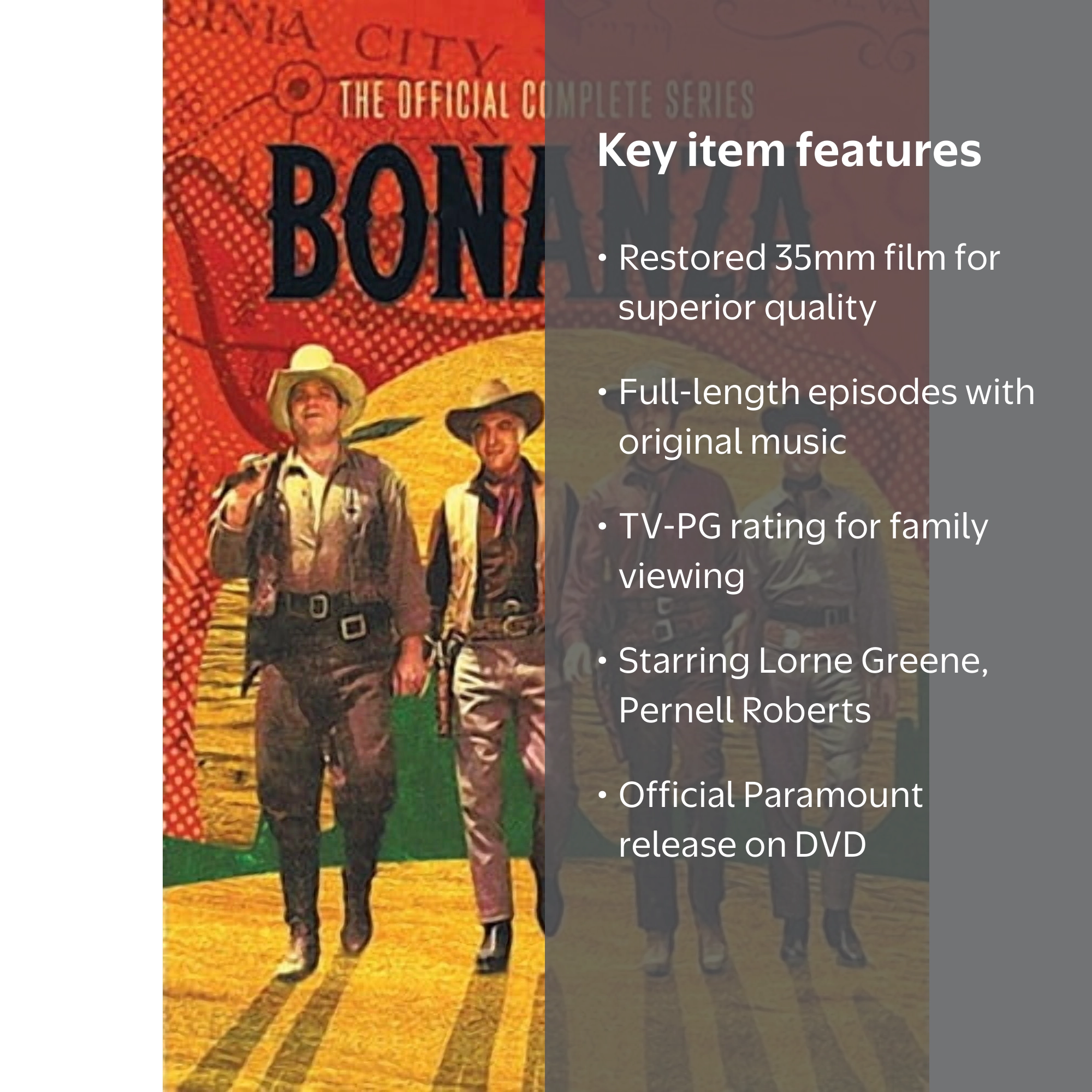 Bonanza: Paramount's Complete Series Drama (DVD) - NBC 1959-73