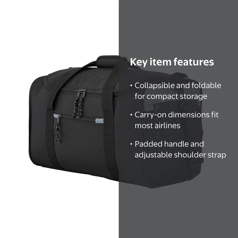 compact duffel bag travel TRUEWERK Transit Mini 20L | Womens | | One Size Fits All size design adds convenience for travel days. Tough Traveler | Made in