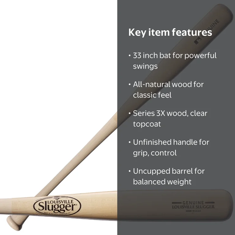 Louisville Slugger, Baseball Bat, 33