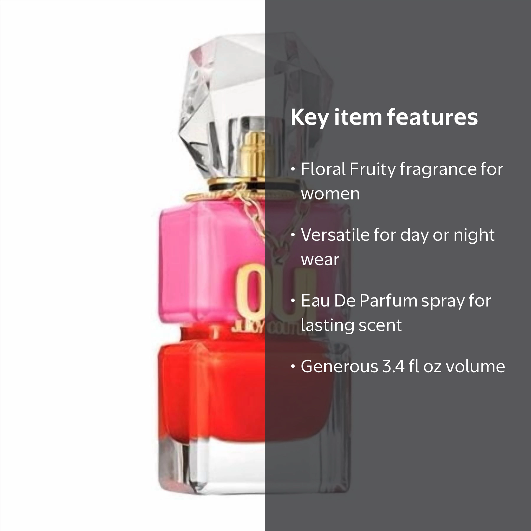 Juicy Couture, Oui Eau De Parfum Spray, 3.4 Oz, Floral Fruity
