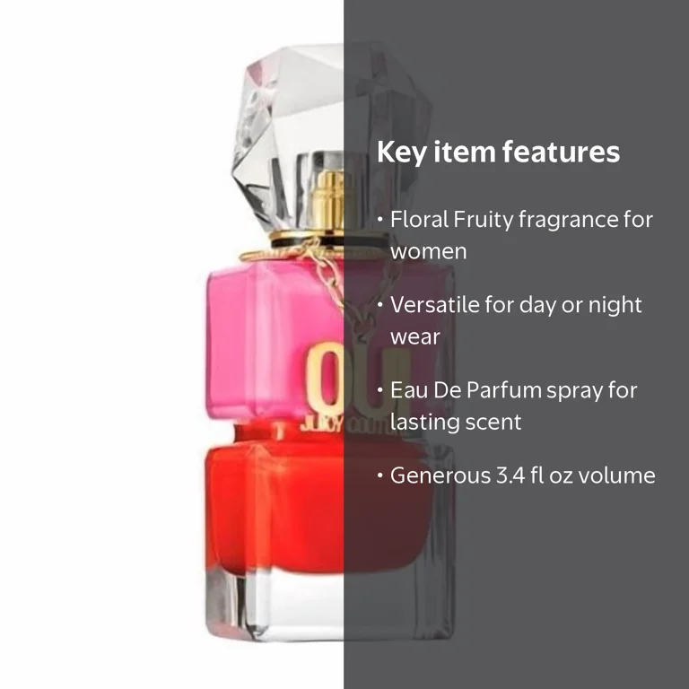 Juicy Couture, Oui Eau De Parfum Spray, 3.4 Oz, Floral Fruity