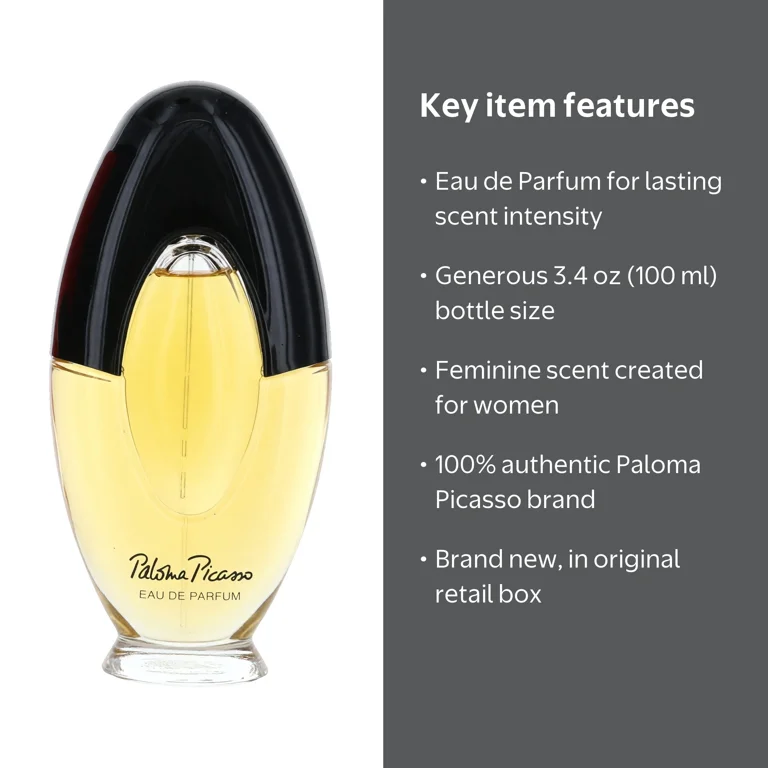 Paloma Picasso, Eau de Parfum Spray, 3.4 oz, for Women - Walmart.com