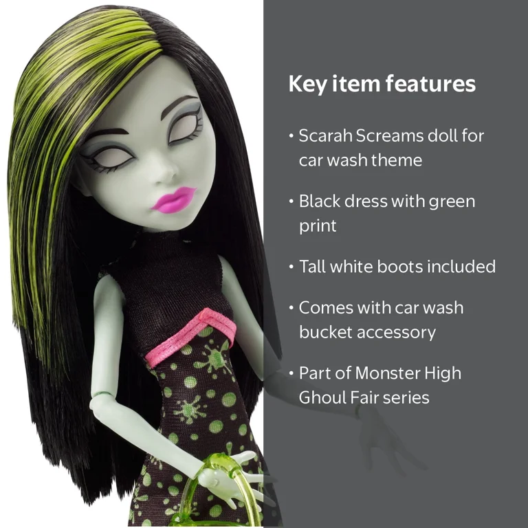 Monster High Ghoul Fair Scarah Screams Doll 2014 Mattel CHW73