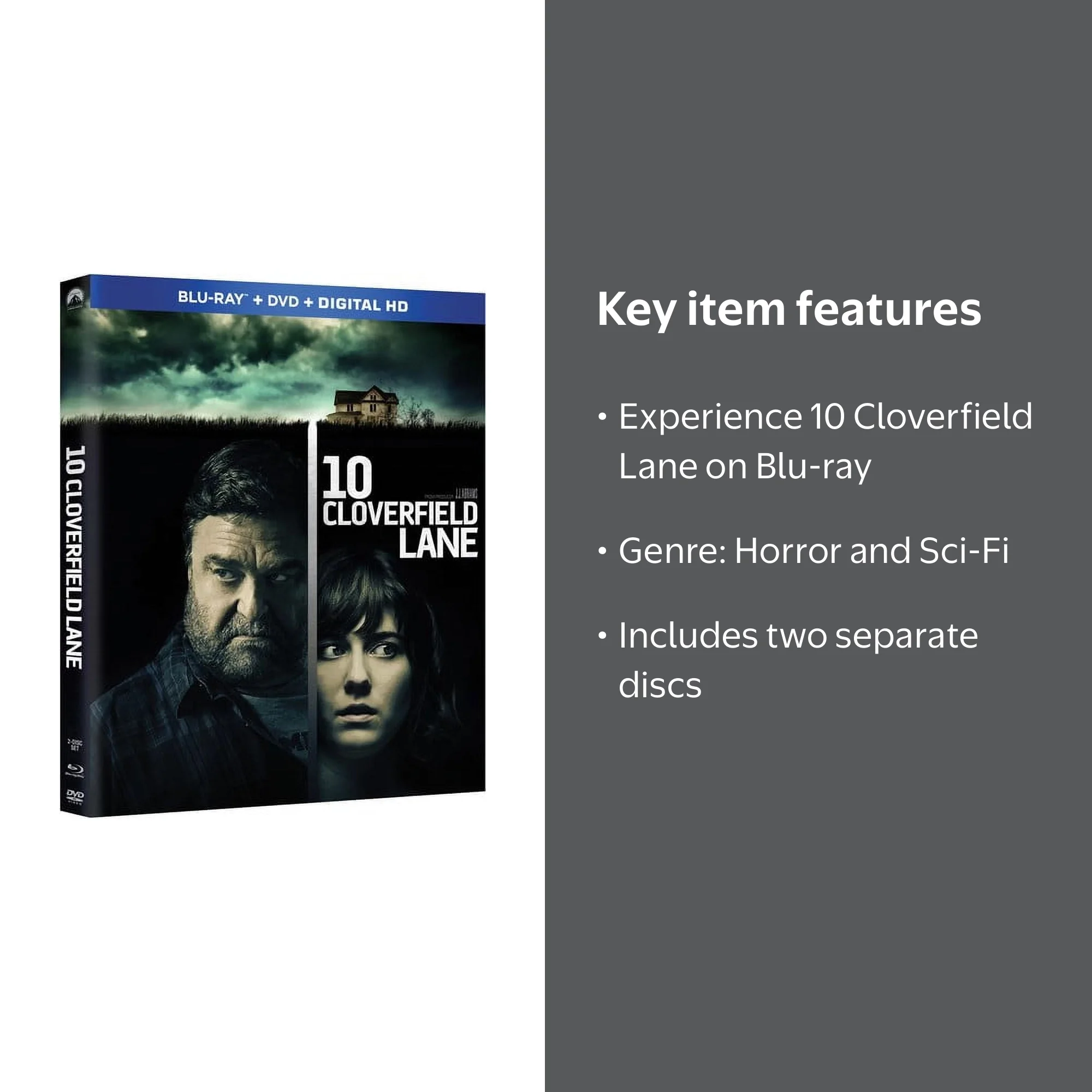 その他 10 Cloverfield Lane [Blu-ray] [2016] 10 Cloverfield Lane [Blu-ray] - Walmart.com