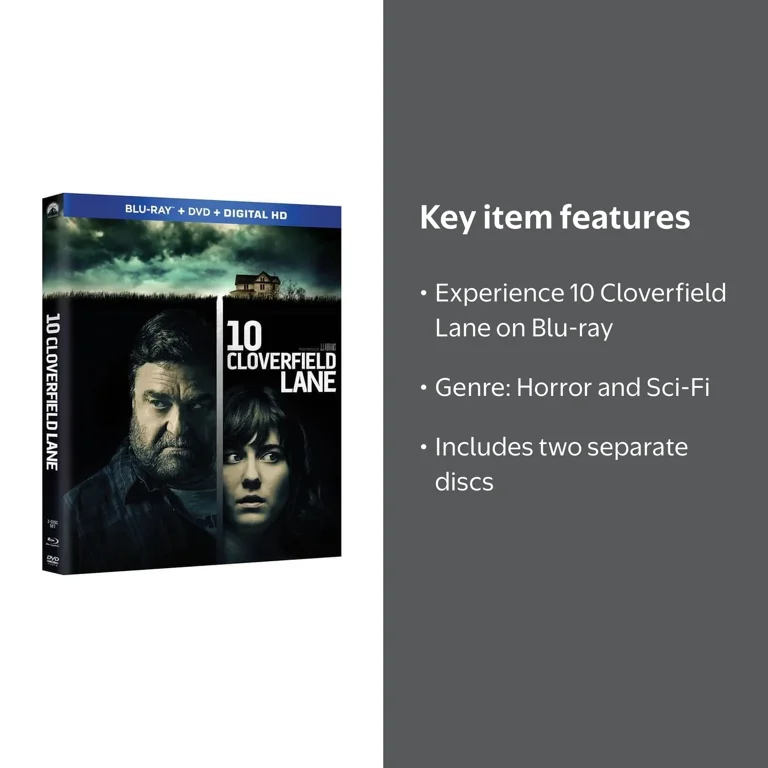その他 10 Cloverfield Lane [Blu-ray] [2016] 10 Cloverfield Lane [Blu-ray] - Walmart.com