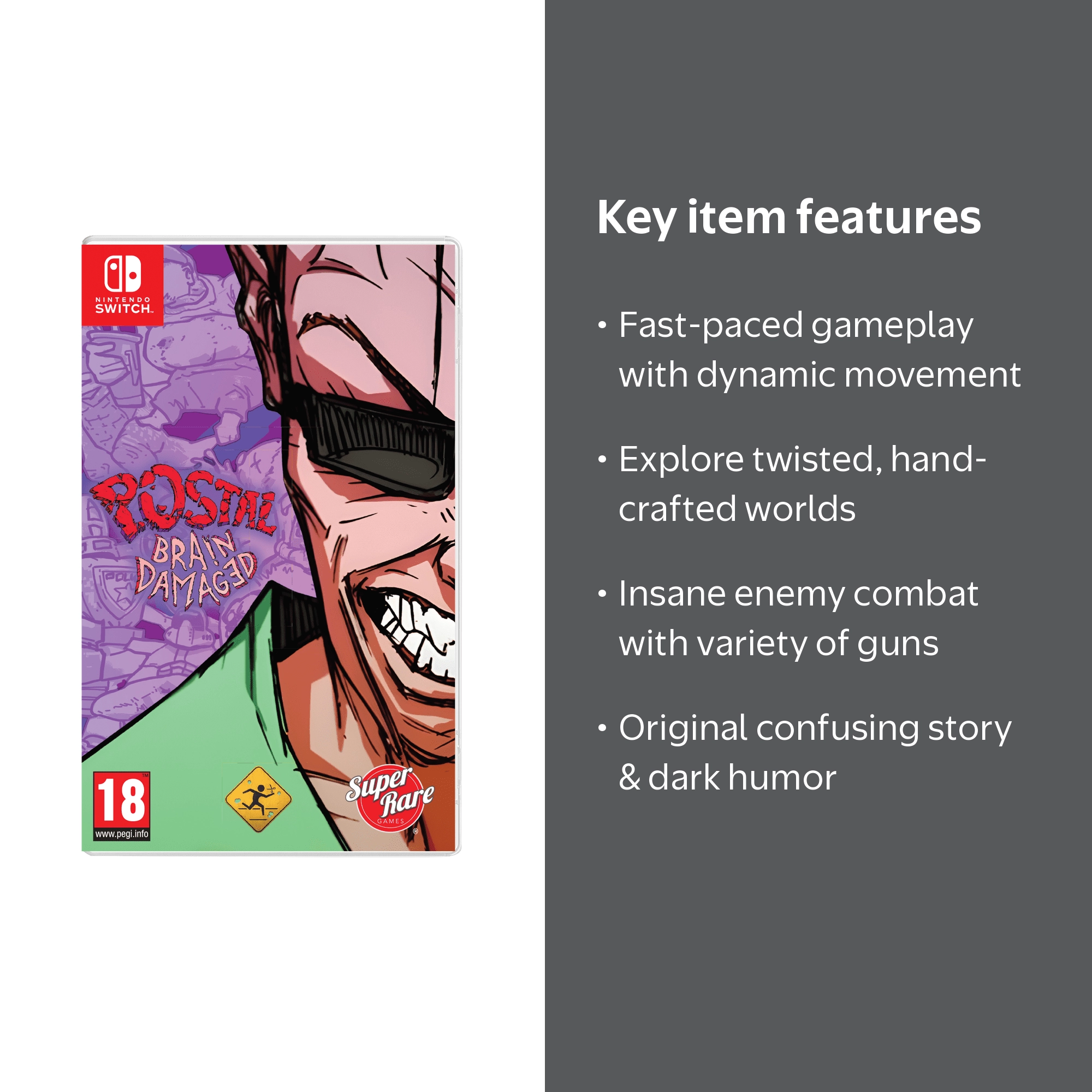 POSTAL: Brain Damaged [Nintendo Switch] - Walmart.com