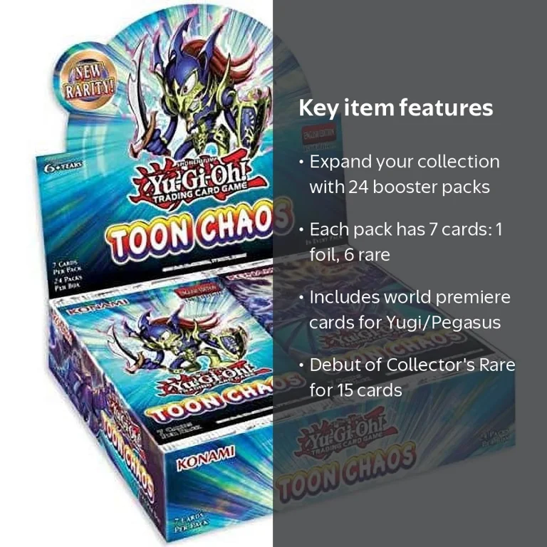 Yu-Gi-Oh! TCG Toon Chaos Booster Box - Walmart.com