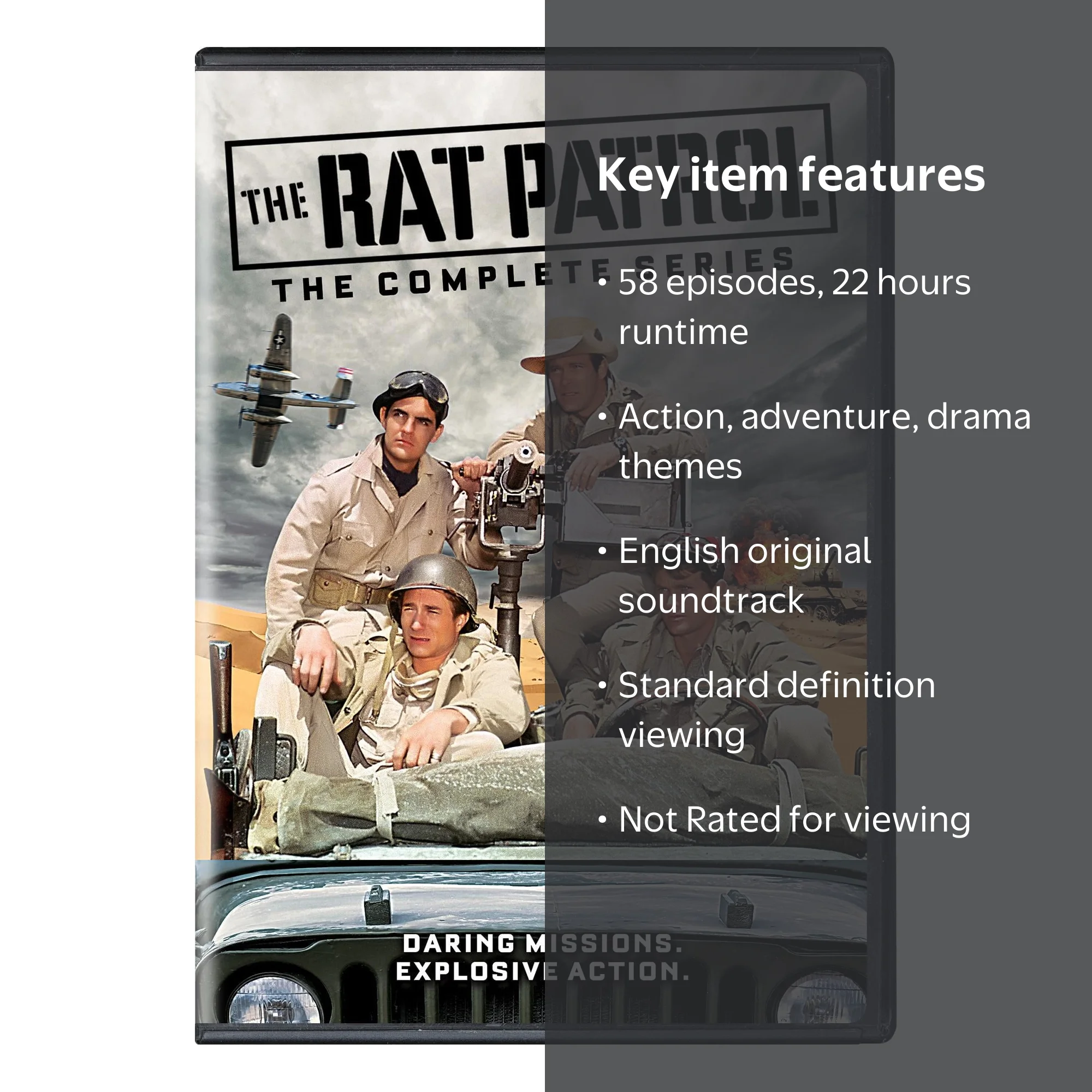 The Rat Patrol: The Complete Series (DVD) - Walmart.com