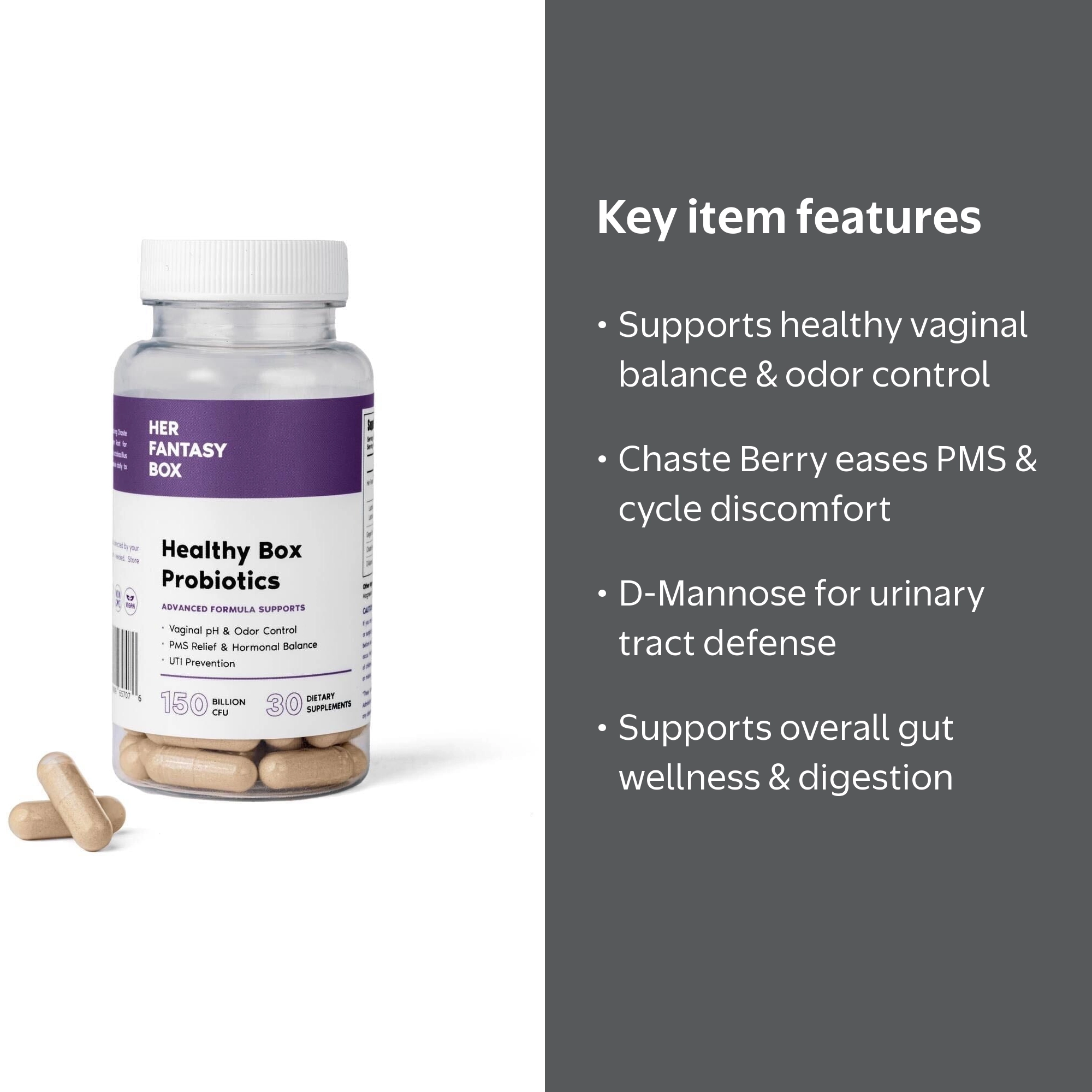 Her Fantasy Box - Healthy Box Probiotics - Walmart.com