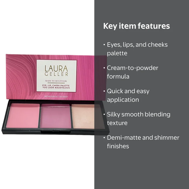 Laura Geller Multi Task Eye, Lip, Cheek Palette, You Look