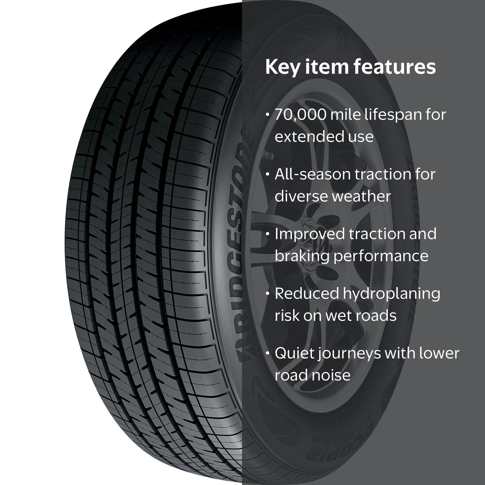 Bridgestone Ecopia H/L 422 Plus All Season 215/65R17 99H Passenger