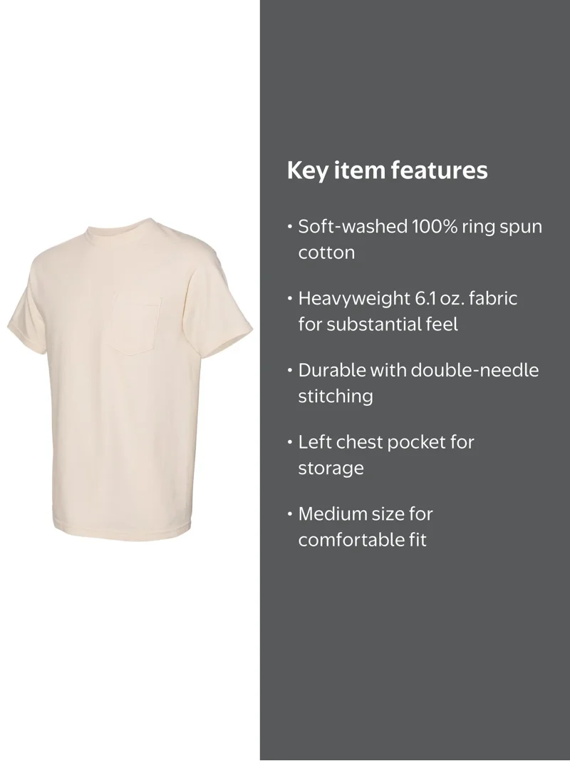 Comfort Colors - Garment-Dyed Heavyweight Pocket T-Shirt - 6030