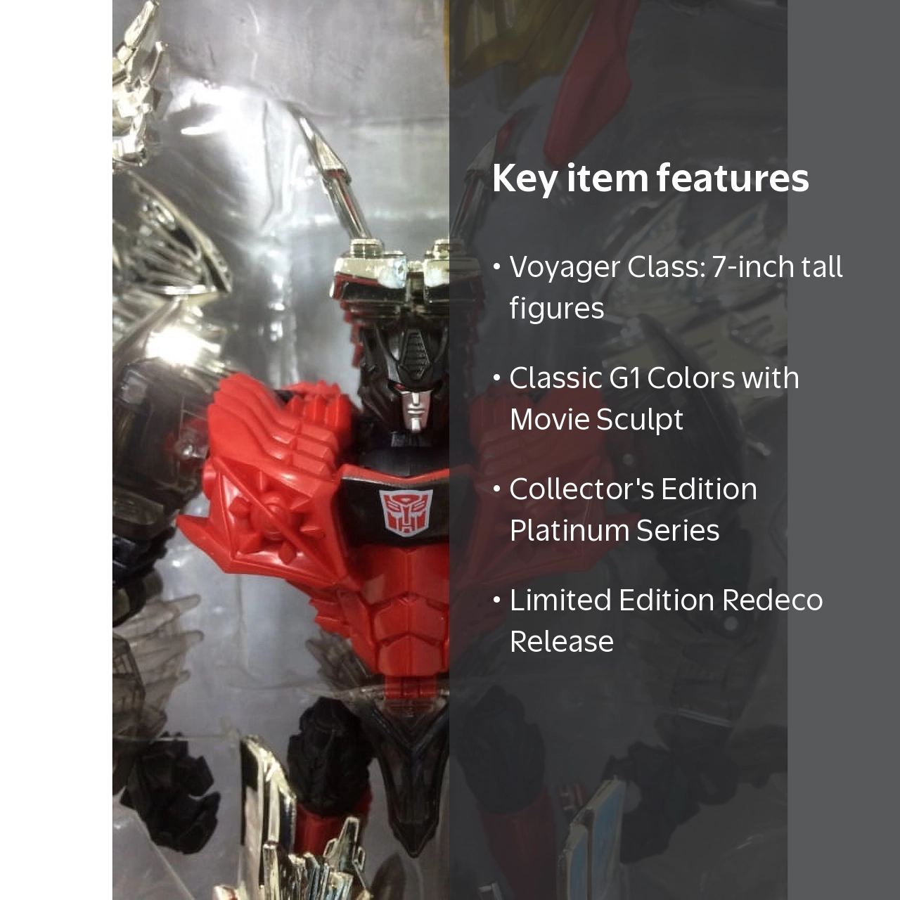 Hasbro Transformers Platinum Edition Dinobots G1 Color Version