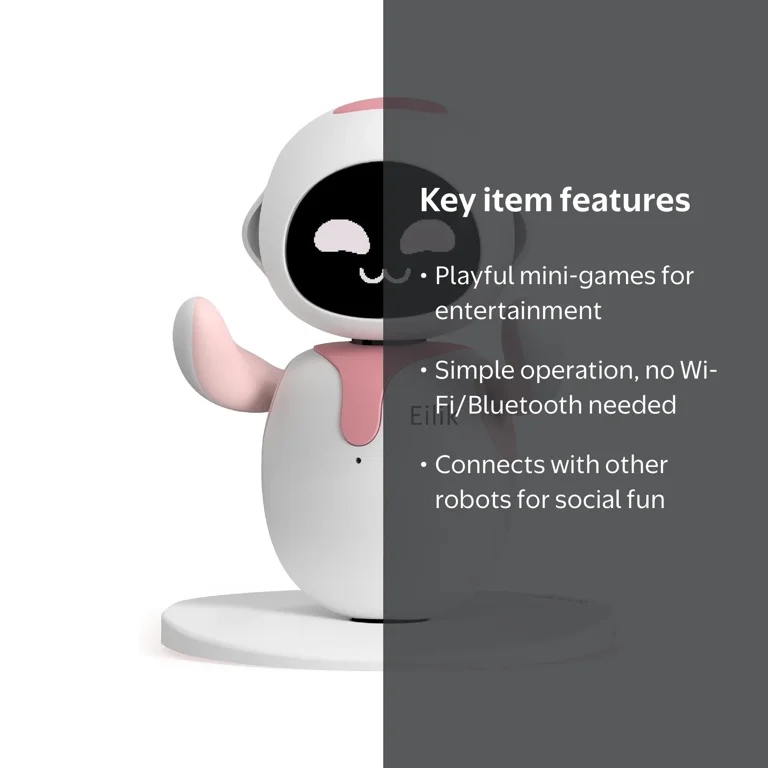 EILIKS Eilik Desktop Emotional Intelligence Robot Toy, Interactive