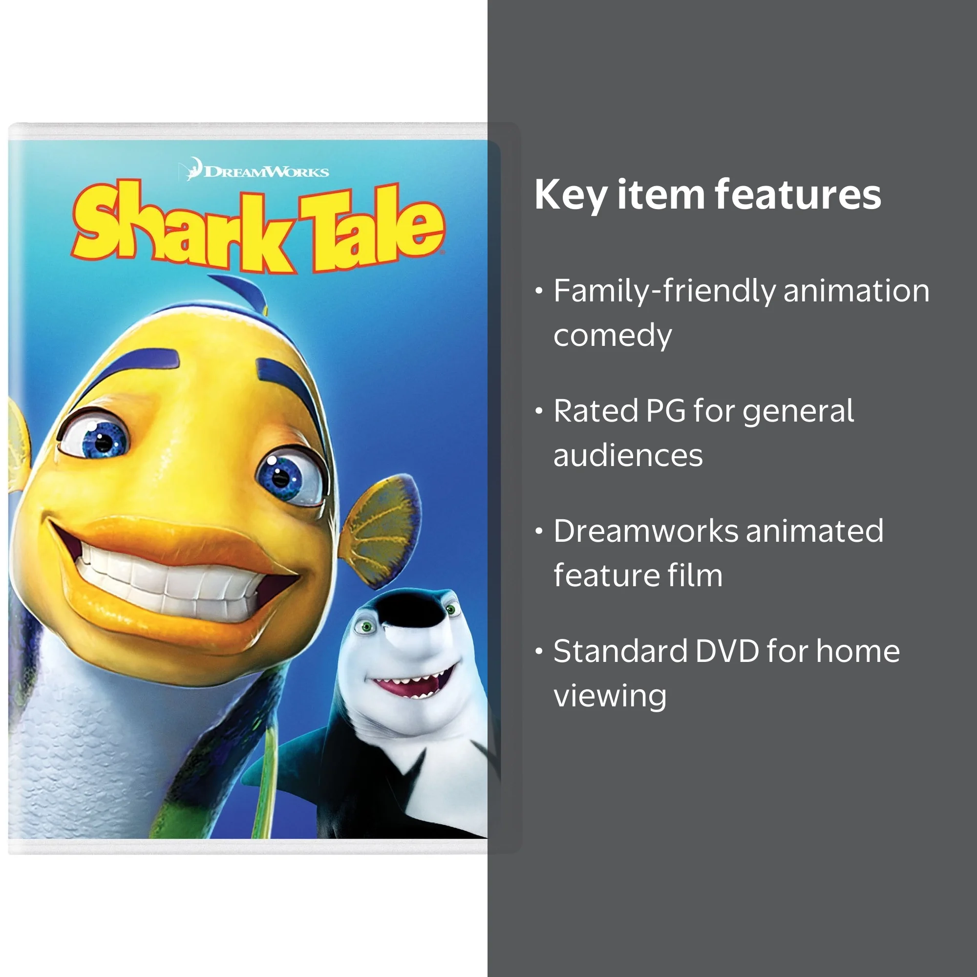 Shark Tale (DVD New Box Art) [DVD] - Walmart.com