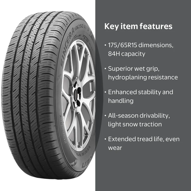 Falken, Passenger Tire, All Season, 175/65R15, 84H - Walmart.com