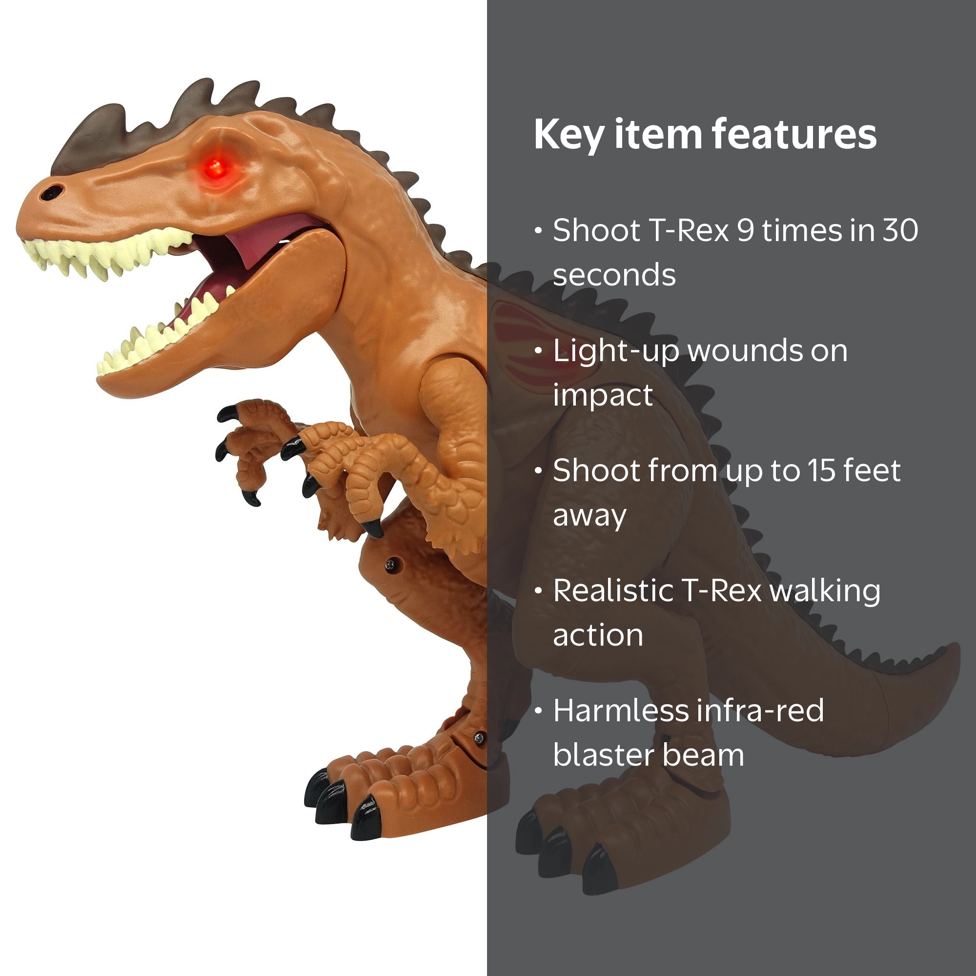 Dragon-i: Dino Hunt Target Shooting Set - Walmart.com