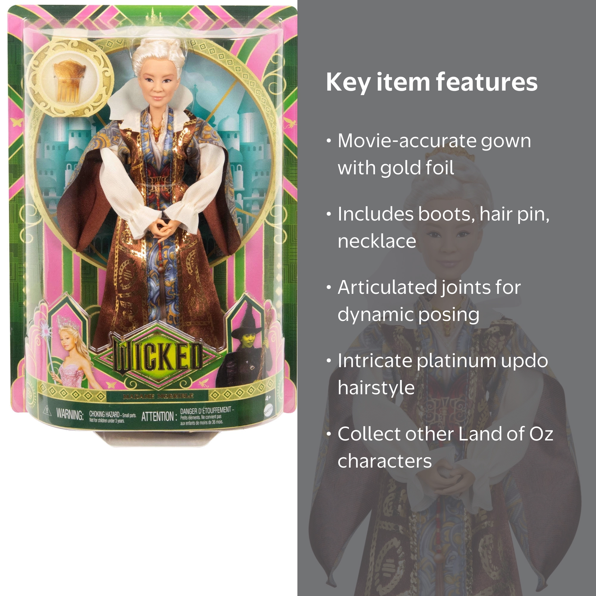 Universal Pictures' Wicked Madame Morrible Fashion Doll as Shiz