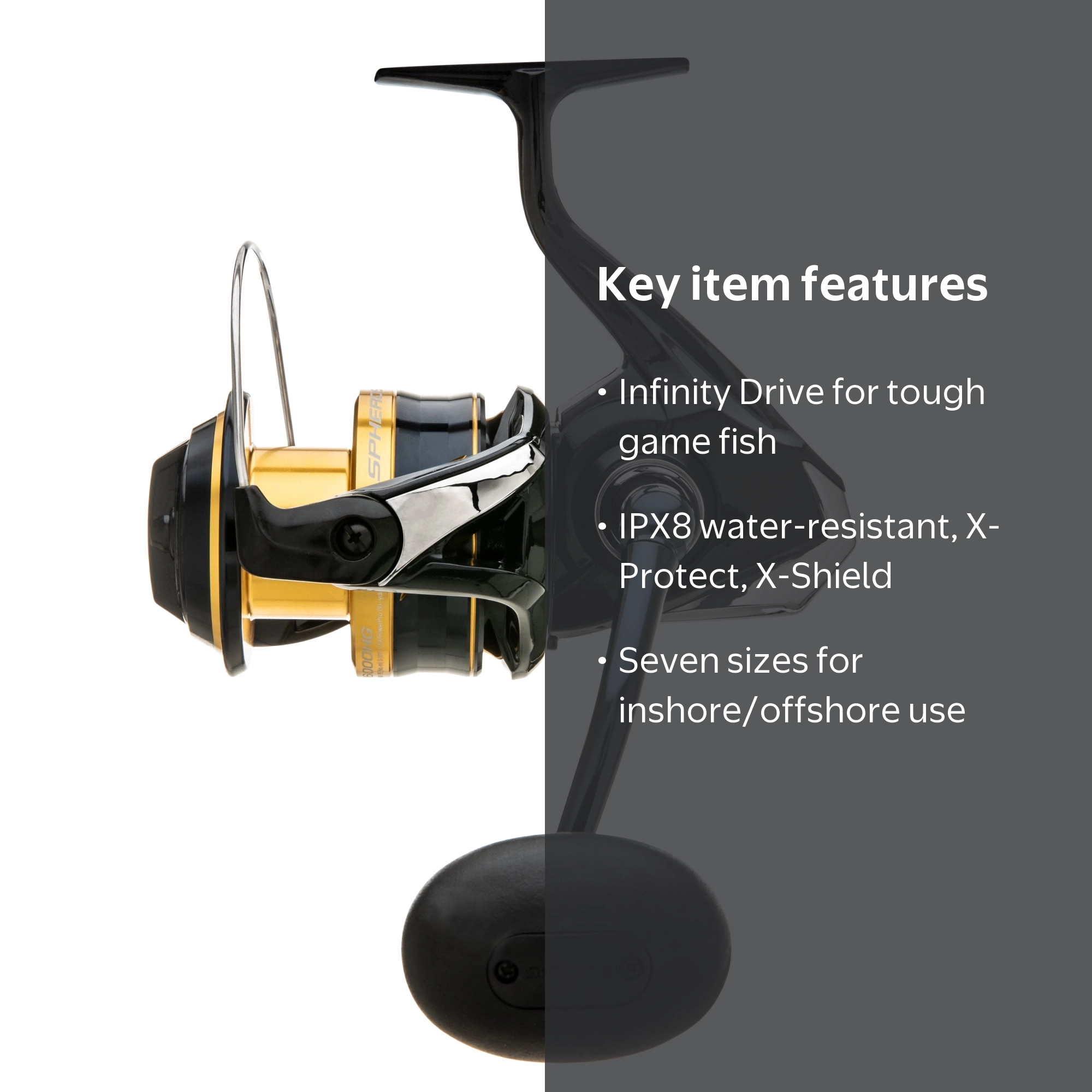 Shimano Spheros SW A 6000HG Saltwater Spinning Fishing Reel with