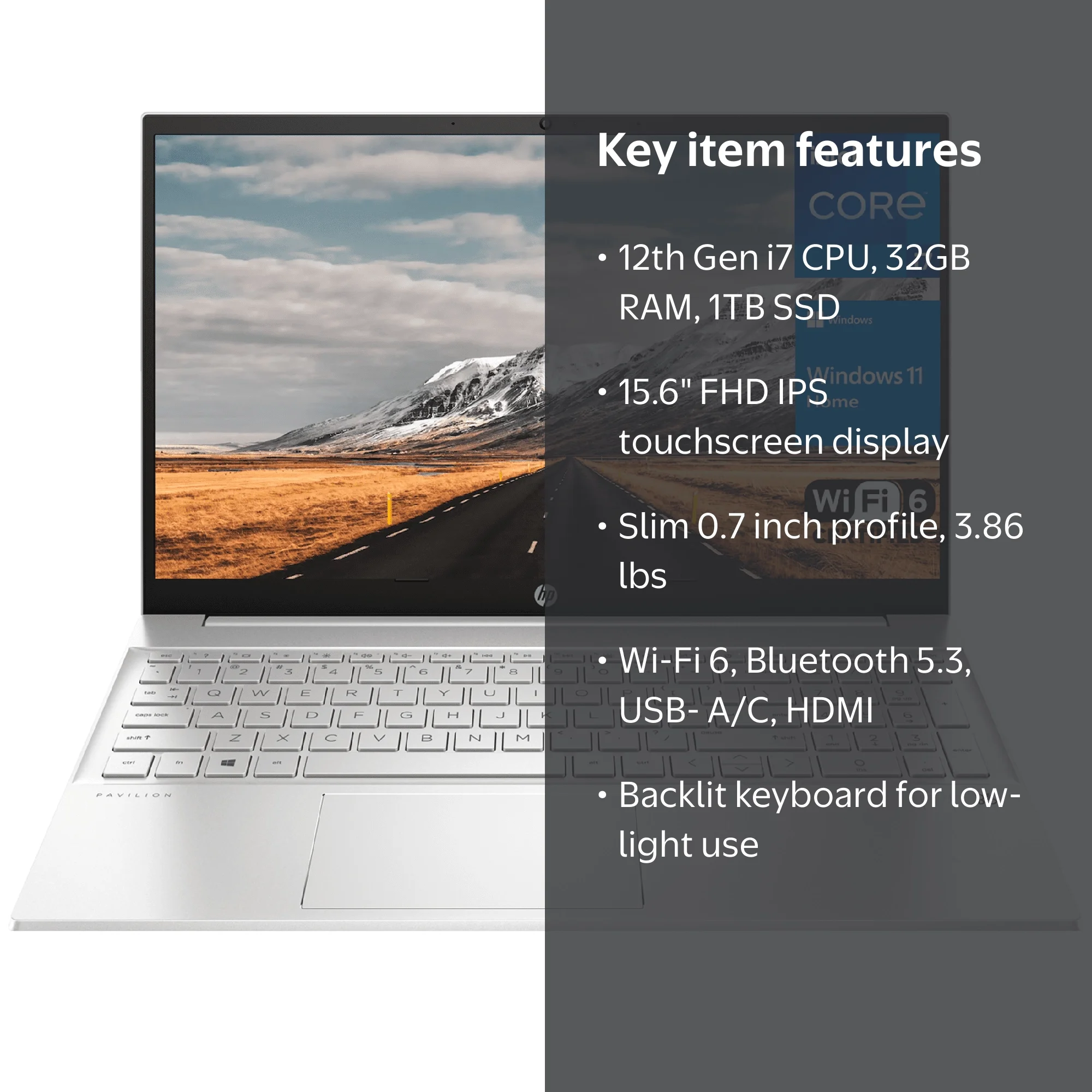 HP Pavilion Laptop, 15.6