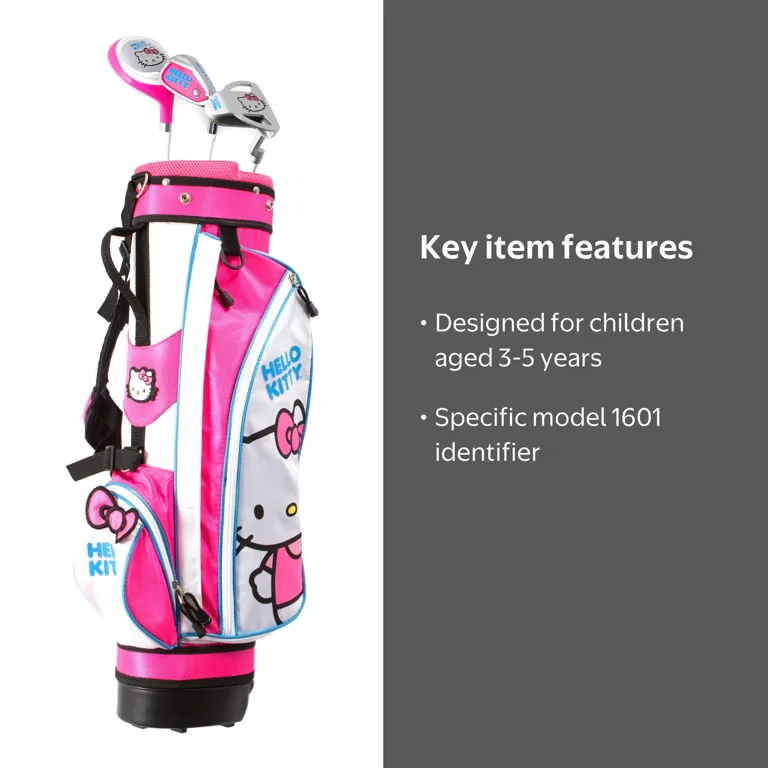 Hello Kitty Golf Junior (Model 1601)-Style:Ages 3-5 - Walmart.com