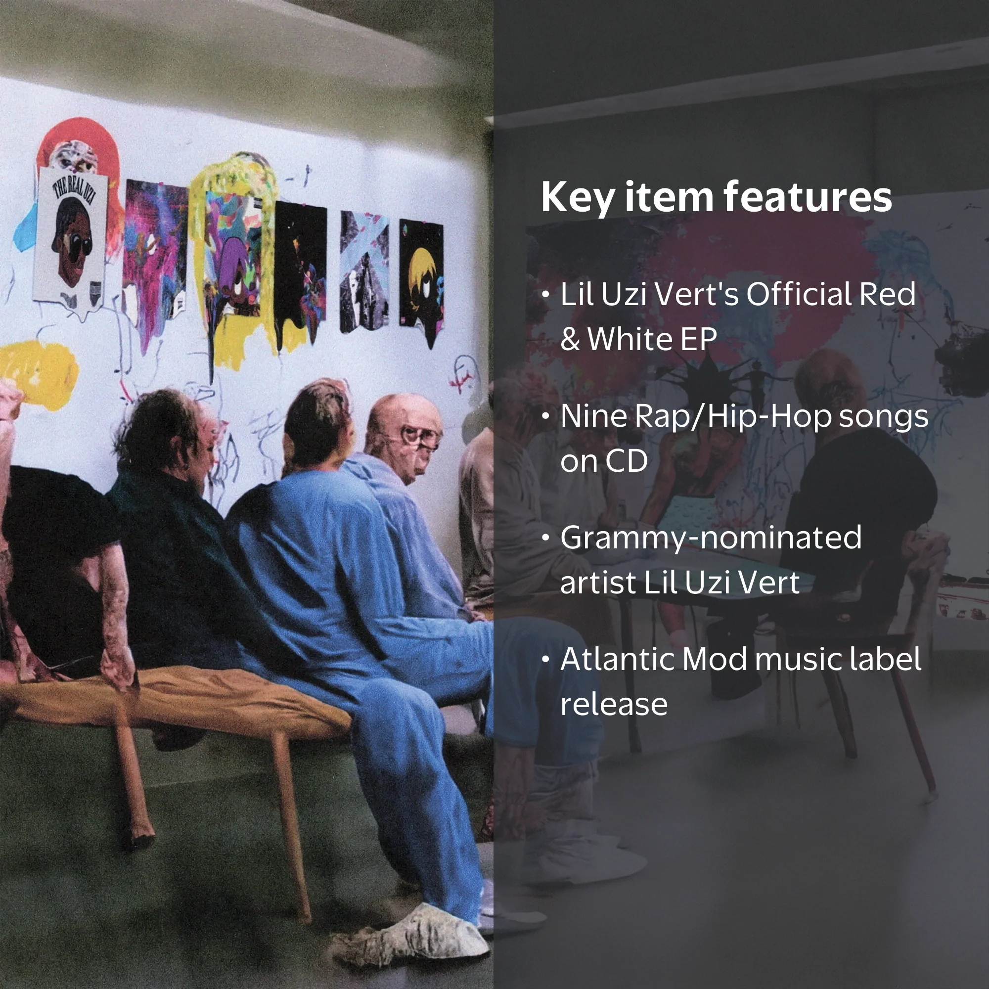 Lil Uzi Vert - Red & White - Music & Performance - CD - Walmart.com