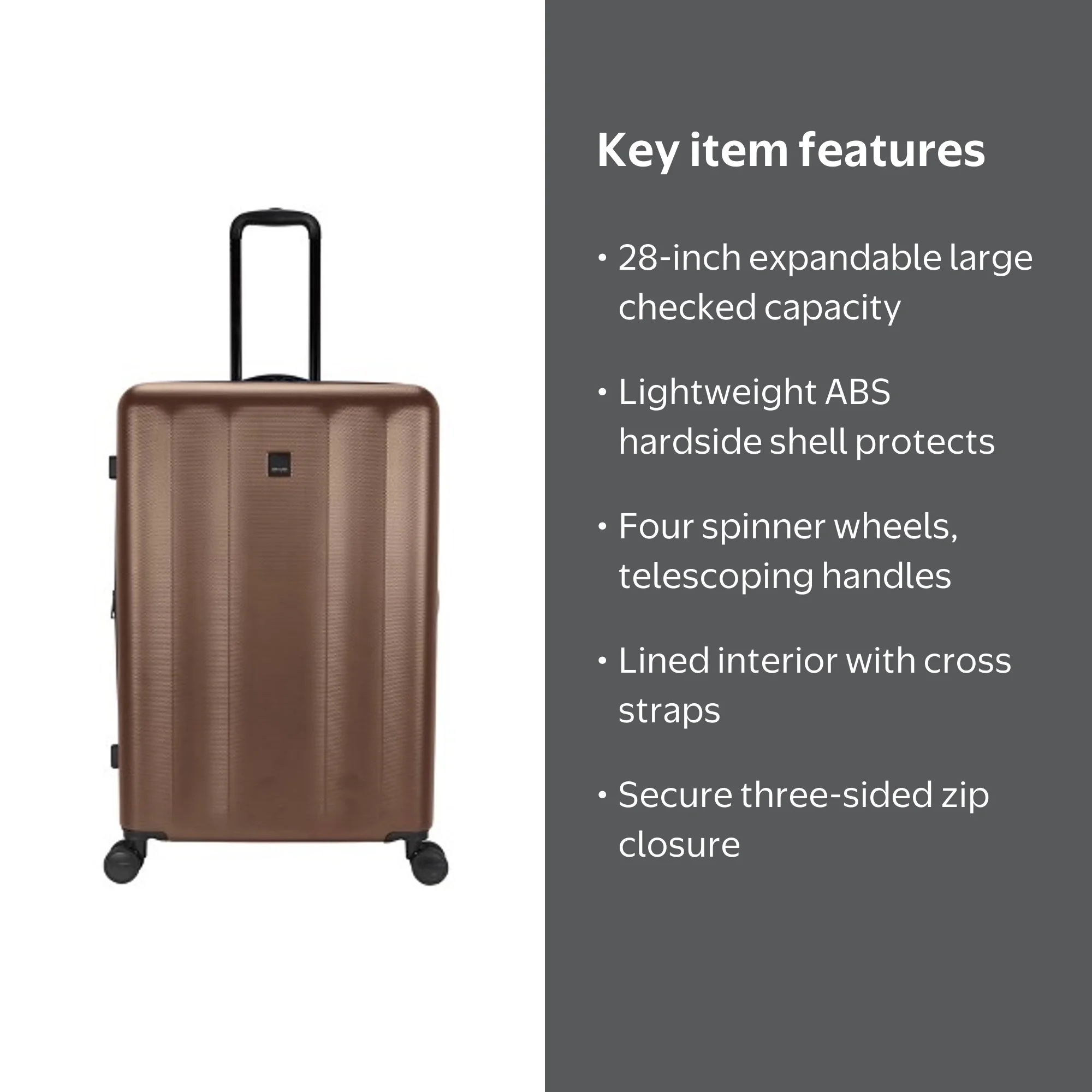 Skyline Hardside Large Checked 28