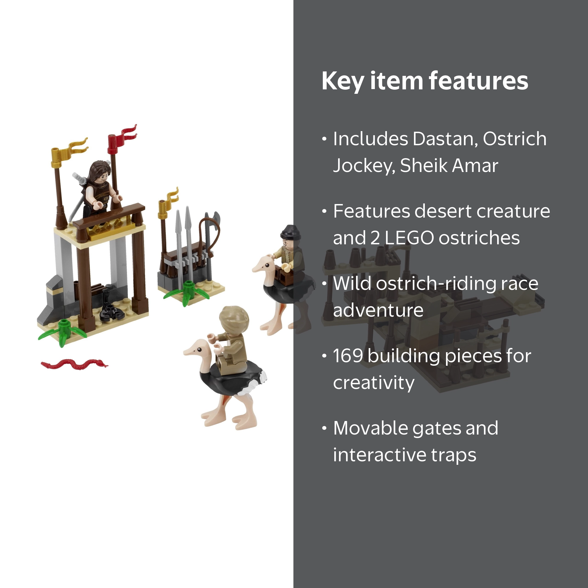 LEGO Prince of Persia The Ostrich Race (7570) - Walmart.com
