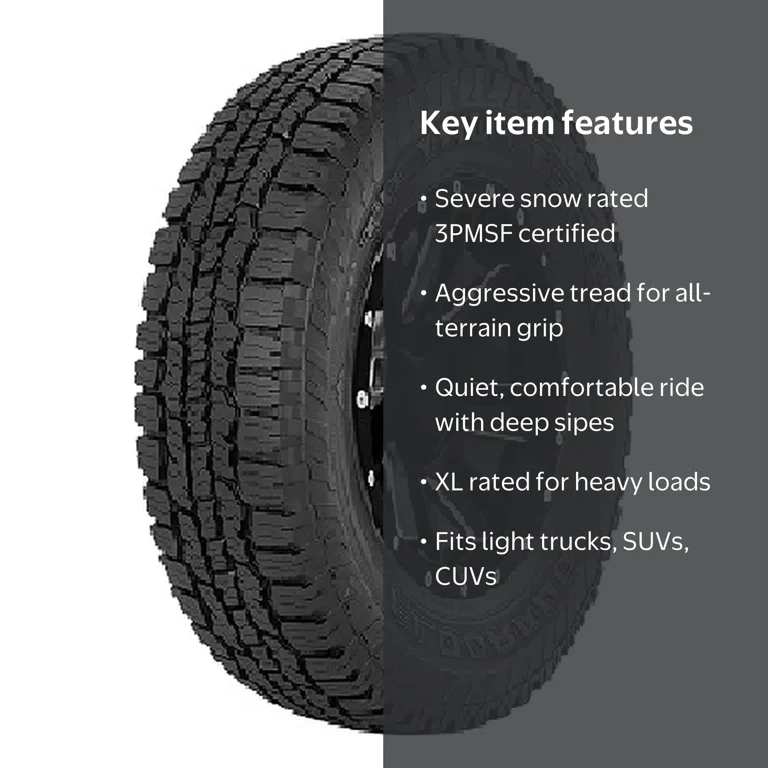 Eldorado Sport Fury AT4S All Terrain 275/55R20 117T XL Light Truck
