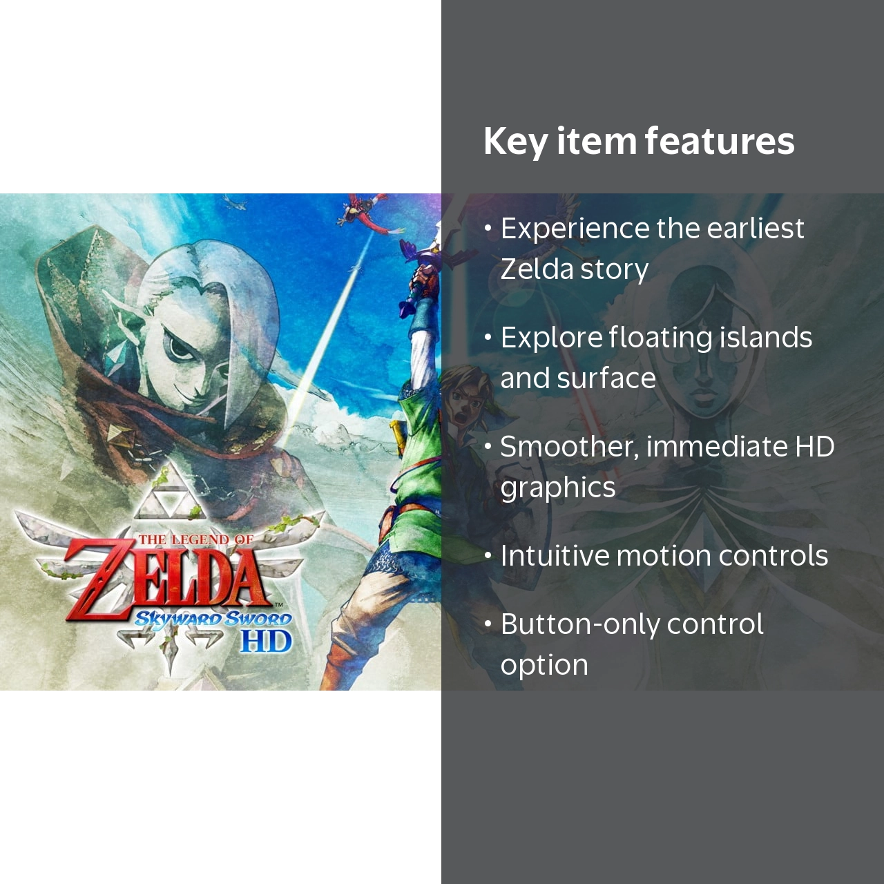 Nintendo, The Legend of Zelda: Skyward Sword HD, Switch Digital