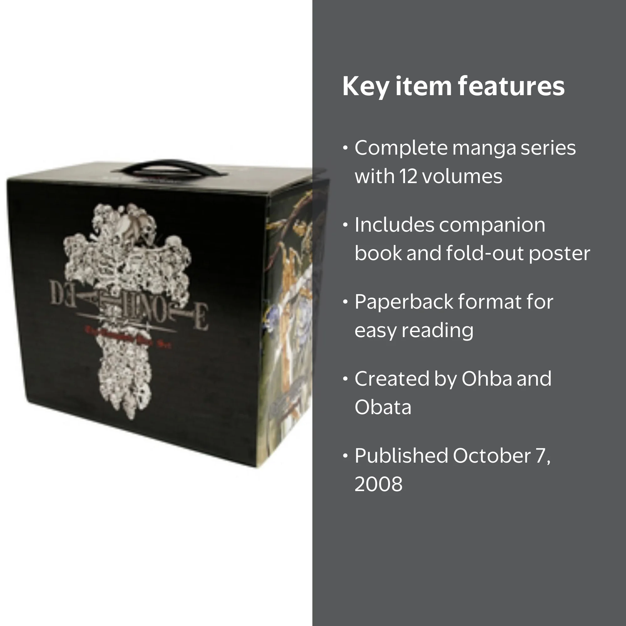Walmart Exclusive: Death Note Manga Anime Complete Box Set