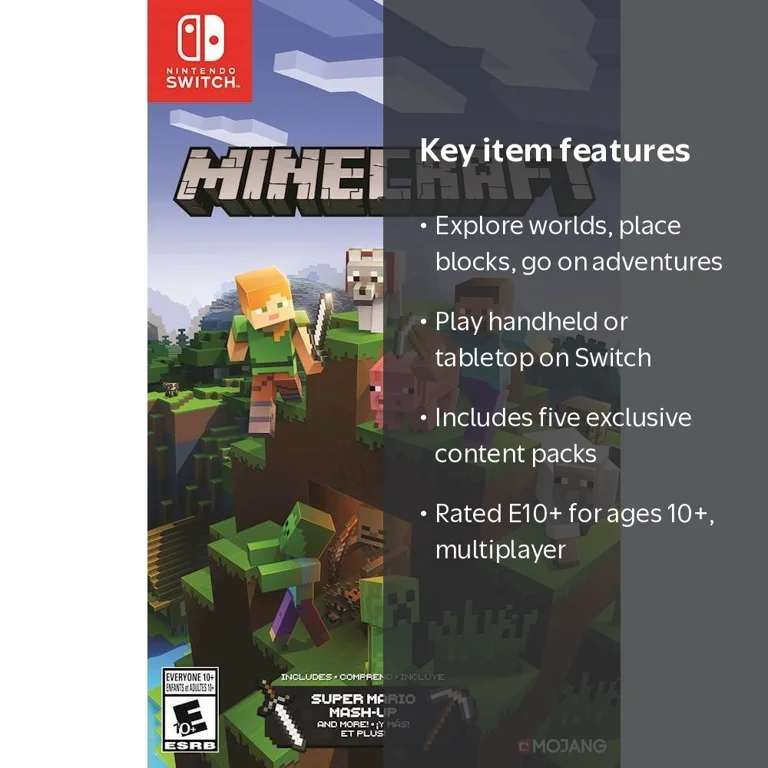 Minecraft - Nintendo Switch - Walmart.com
