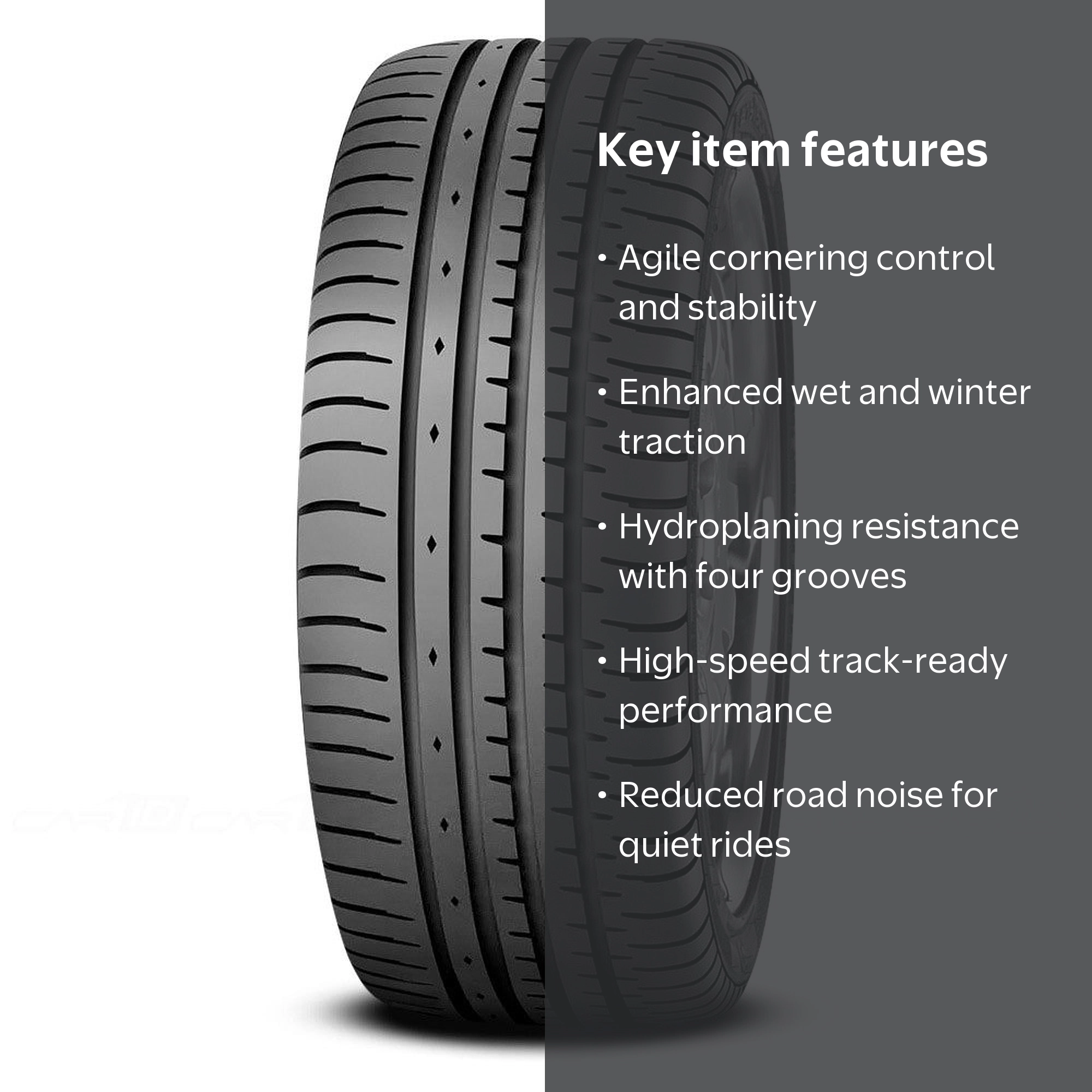 Accelera, Passenger Tire, 215/55ZR16 97W XL, All Season - Walmart.com