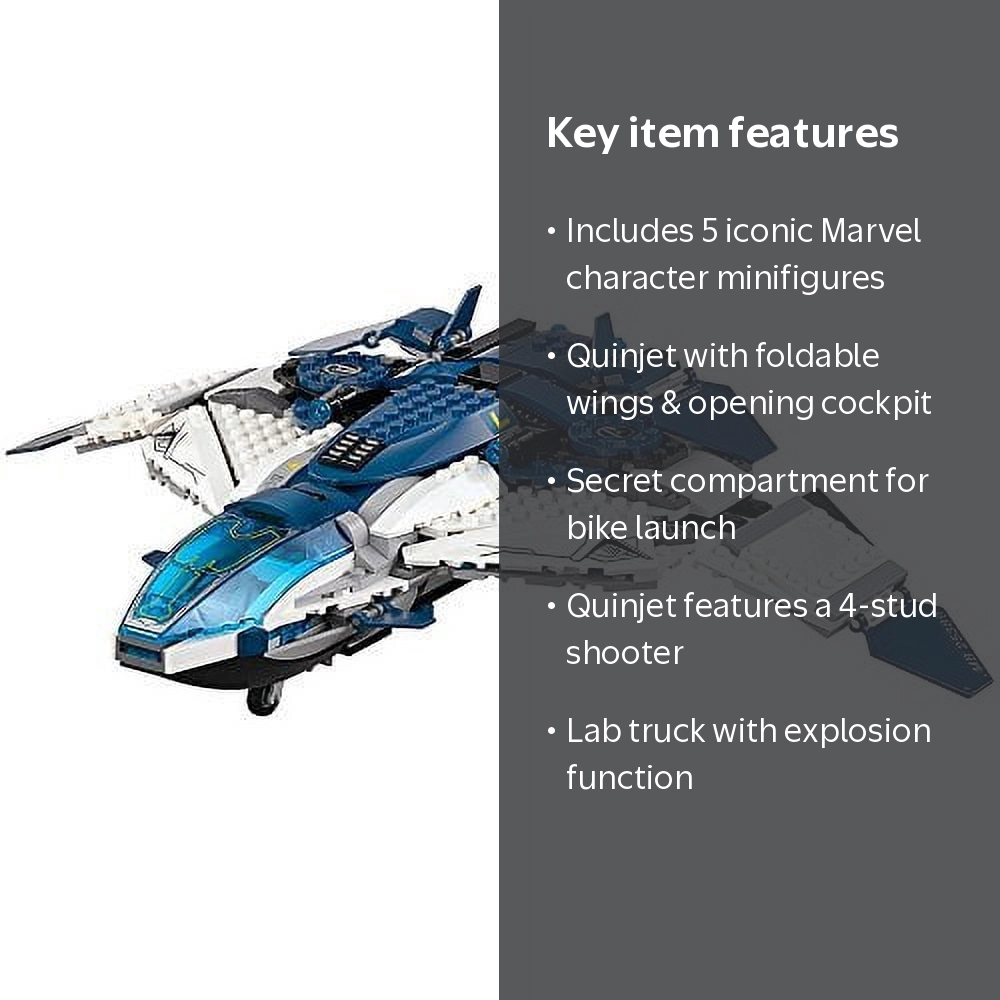LEGO Marvel Super Heroes The Avengers Quinjet City Chase Set | PN
