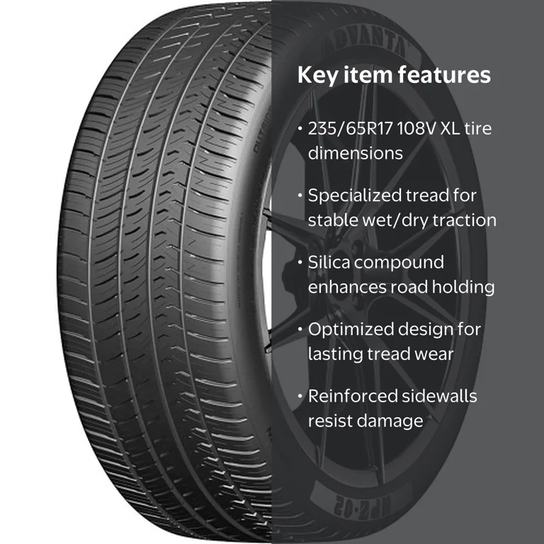 Advanta HPZ-02 Performance 235/65R17 108V XL Passenger Tire