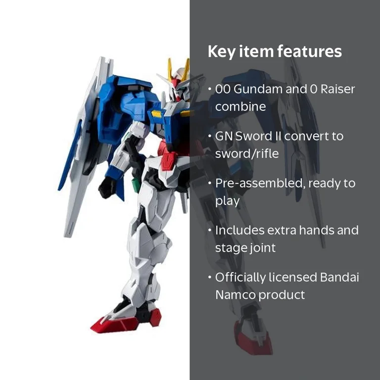 Tamashii Nations - Mobile Suit Gundam - GN-0000 + GNR-010 00