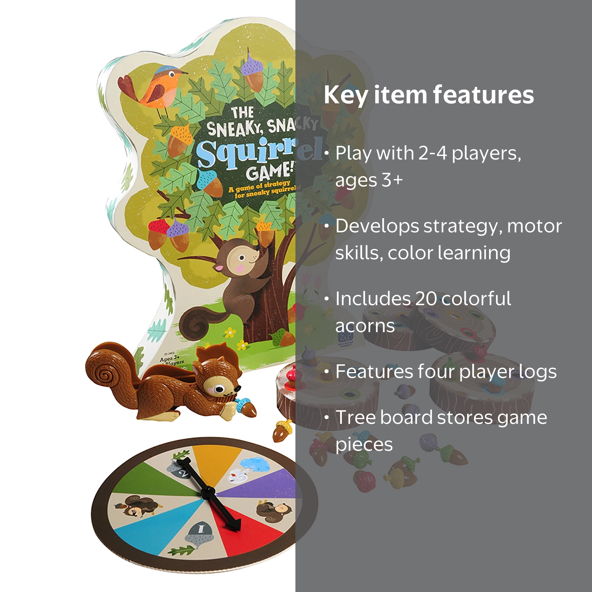 Educational Insights Preschool Board Game for Kids Age 3+: The