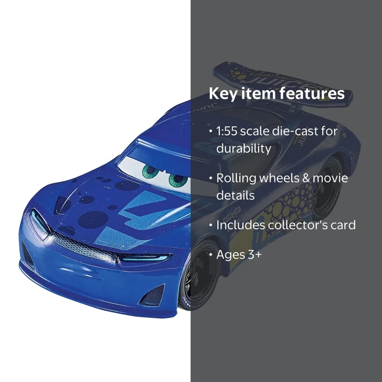 Disney Pixar Cars 3 Next Gen Transberry Juice Die-Cast Car Play