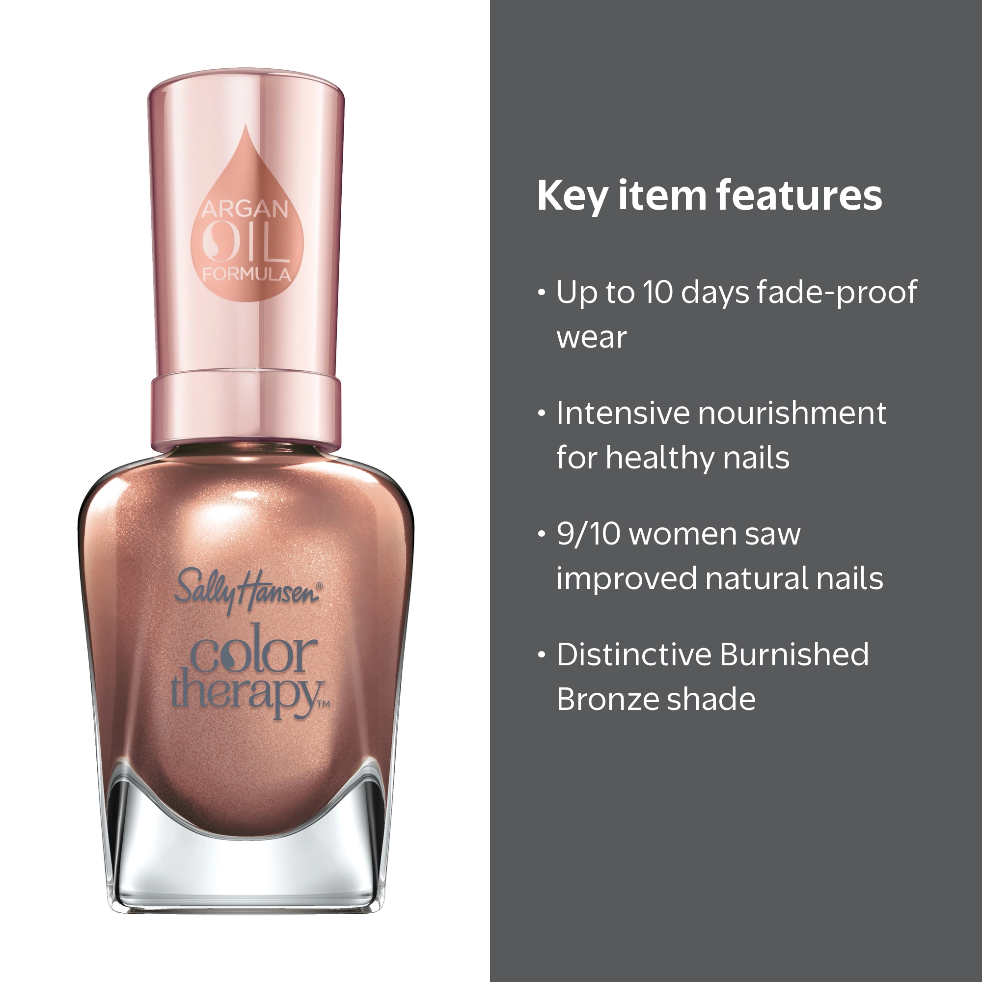 Sally Hansen 10 Days Fade-Proof, Chip-Resistant Color Therapy Nail