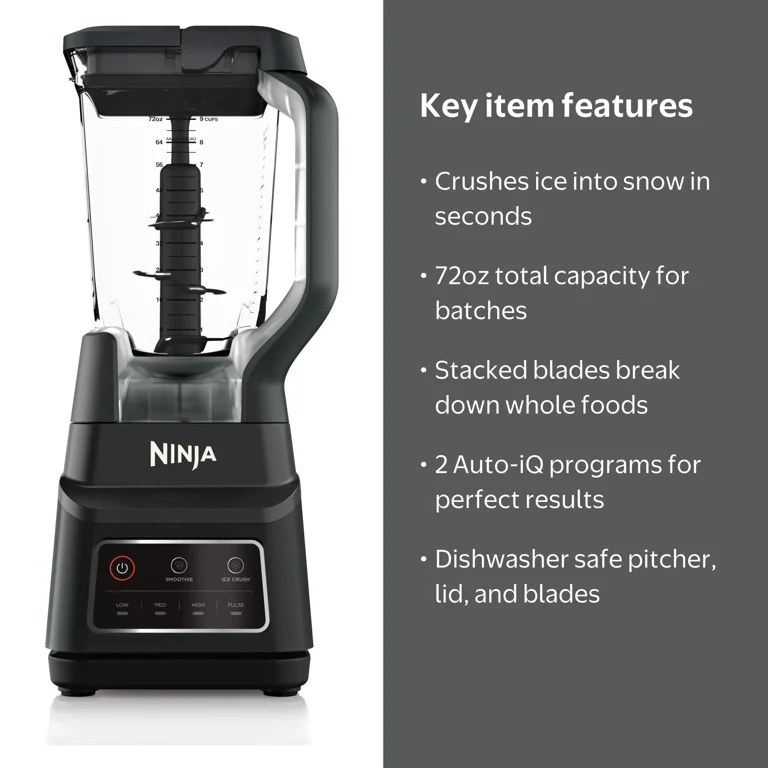 Free Shipping! Ninja Professional Plus Blender with 1200-Watt
