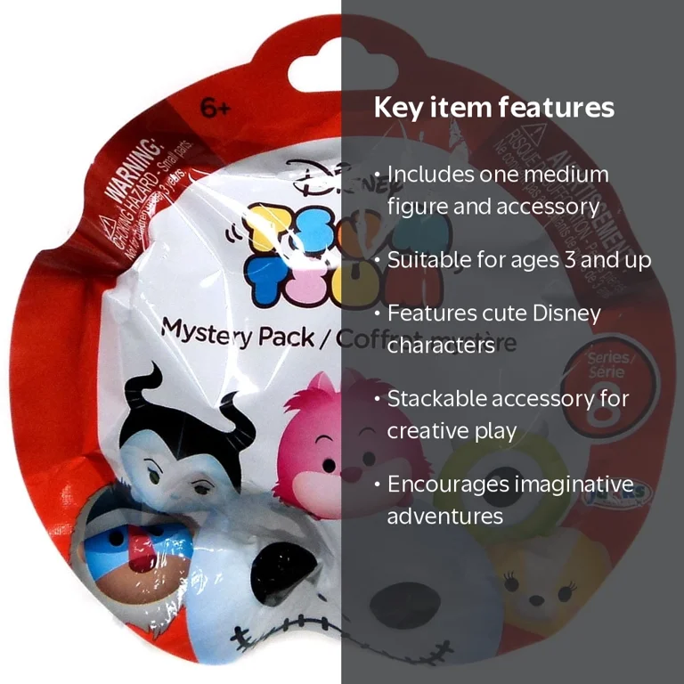 Jakks Pacific Mini Tsum Tsum Series 8 Mystery Stack Pack, Medium