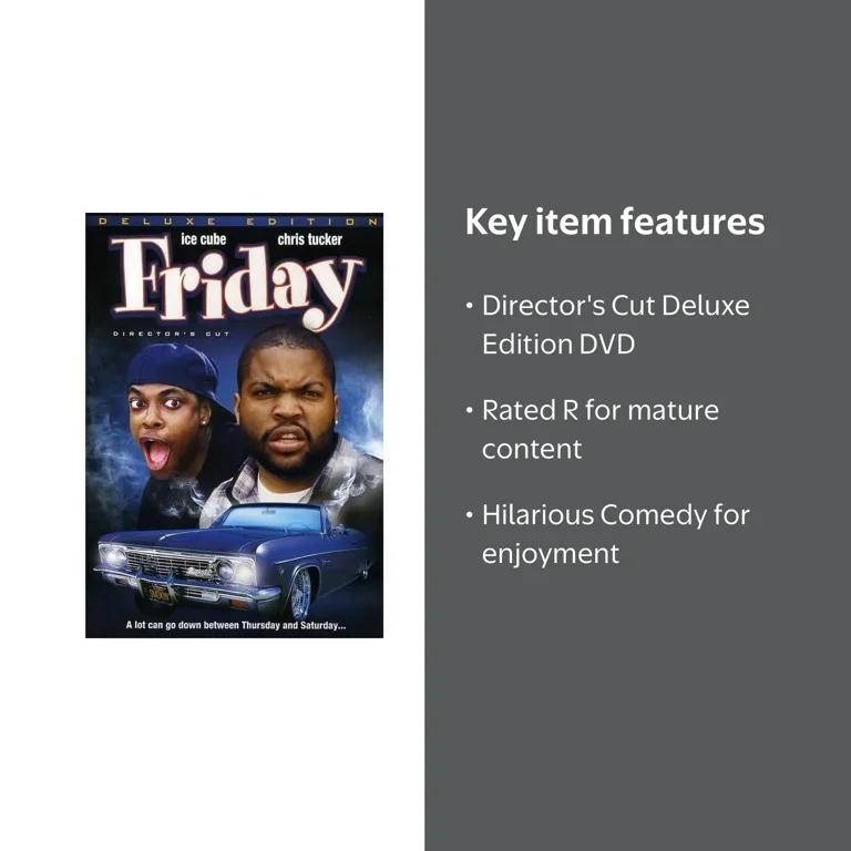 Friday [DVD], Feature,Comedy,Drama, Comedy,Comedy,Comedy