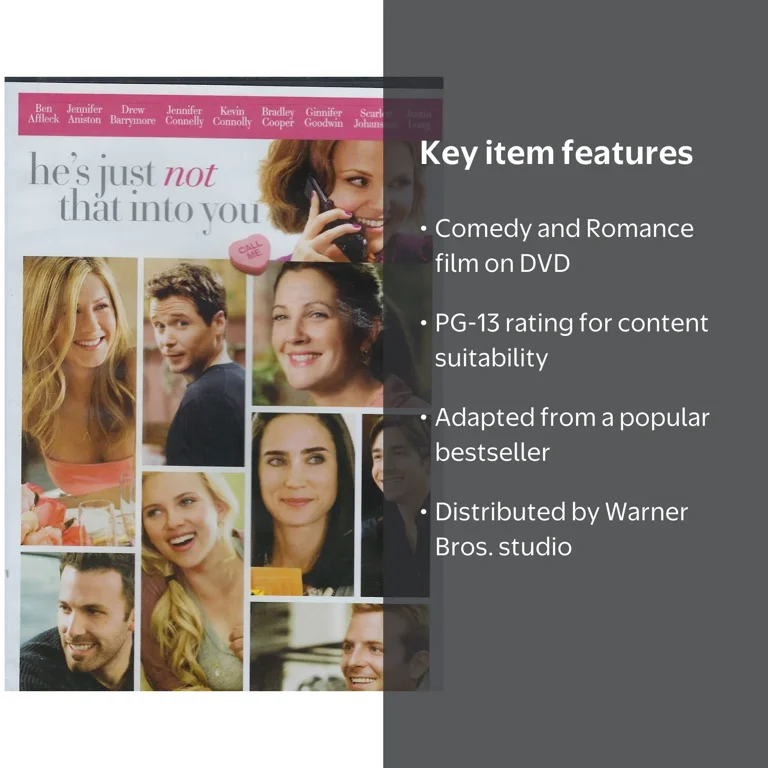 SDS, DVD, He's Just Not That Into You, Rated PG-13 - Walmart.com