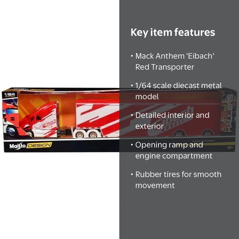 Mack Anthem Enclosed Car Transporter 